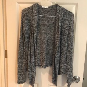 Hooded cardigan